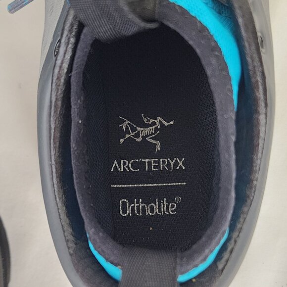 Arc’Teryx Acrux FL GTX Approach Ortholite Blue Women’s Size 6 Vibram Soul Hiking - Picture 12 of 14